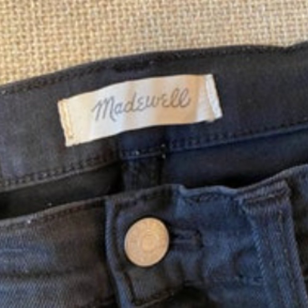 Madewell Black Skinny Jeans